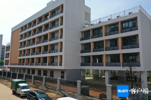 海口这所新学校即将完工, 9月开学使用
