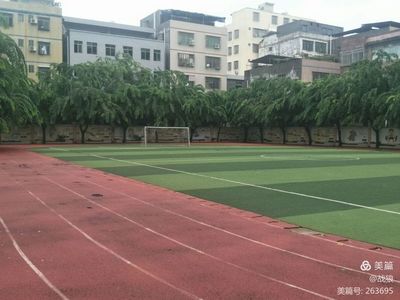 海口市英才小学台风(山竹)过后安全排查
