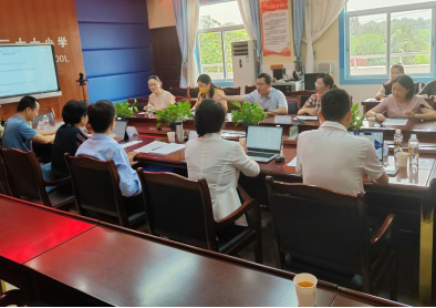 美术学院前往海口市第二十七小学开展访企拓岗调研活动