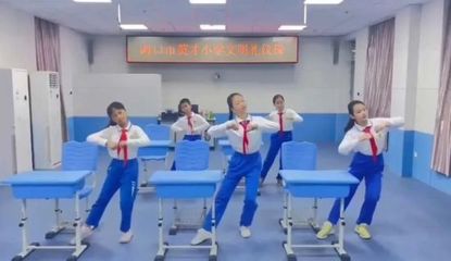 海口美兰区:特色课间操 活力满校园