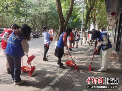 海口市英才小学开展“学雷锋 创文明”志愿服务活动